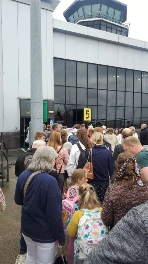 Leeds Bradford Airport departures live as 'long queues' at LBA on ...