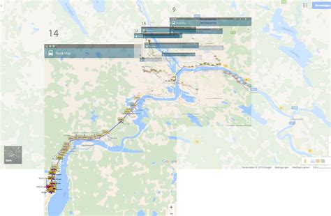 Bus Map Rovaniemi on Behance