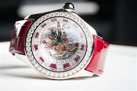 Corum Dazzles With Bubble High Jewelry Skeleton Lady’s Limited Edition ...