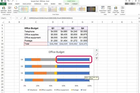 How to Use Excel to Make a Percentage Bar Graph | Techwalla