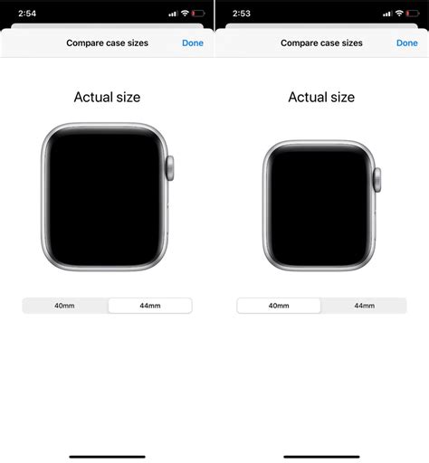 Apple Watch Printable Size Guide