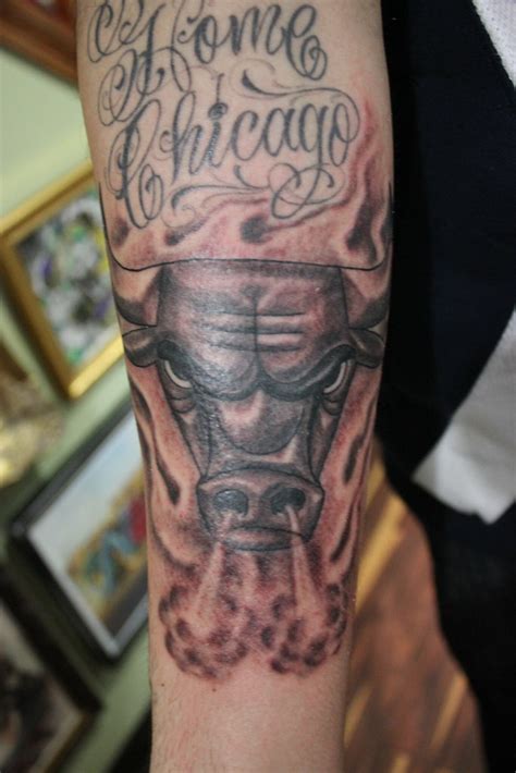 Chicago Bulls | By: Twice | Dead Serious Tattoo Studio | Flickr