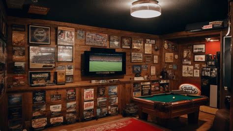 Design a College Sports Themed Man Cave - Man Cave Boutique