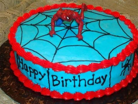 Spiderman Birthday Cake - CakeCentral.com
