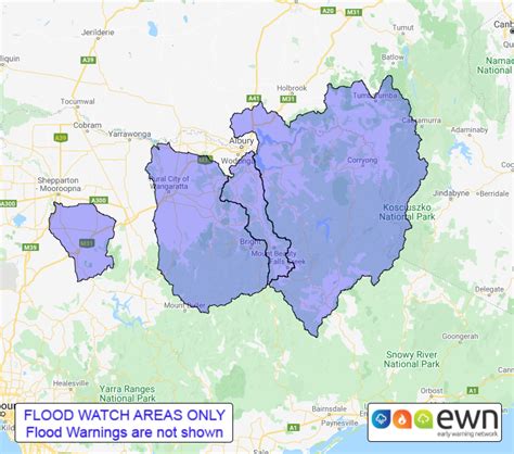 VIC Flood Watch: North East Victoria - ewn.com.au Alert