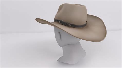 Stetson Hat 3D Model $5 - .max .fbx .unknown .obj - Free3D