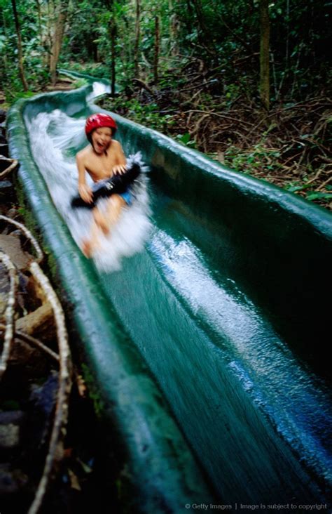 One of my favorite things we did in Costa Rica! // Jungle water slide ...