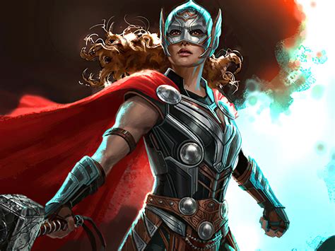 1024x768 Jane Foster Thor Love And Thunder 4k Wallpaper,1024x768 Resolution HD 4k Wallpapers ...