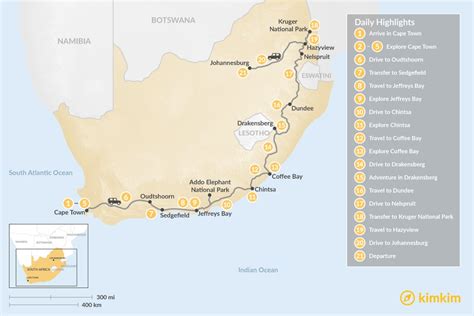 Garden Route from Cape Town to Johannesburg: 21-Day Itinerary | kimkim