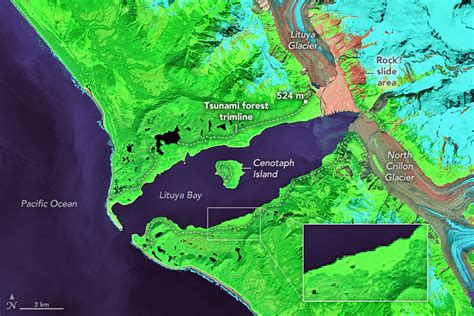 1958 Lituya Bay earthquake and megatsunami - Wikipedia