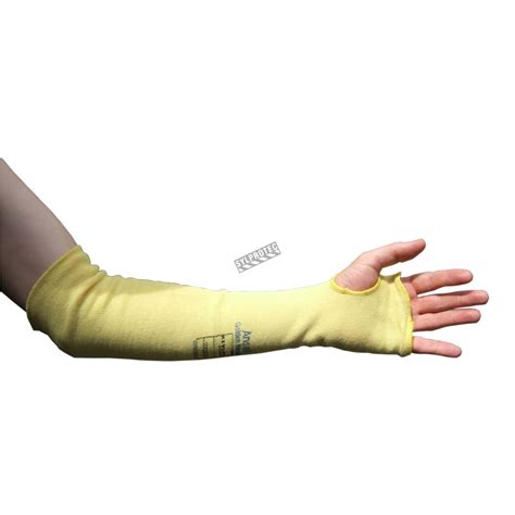 Kevlar sleeves with thumb hole. ideal to protect you from burns.