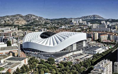 Download wallpapers Stade Velodrome, French football stadium, Marseille, France, cityscape ...