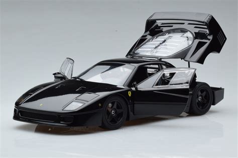 Rare Ferrari F40 LW Black 1/18 by Kyosho - Used Model