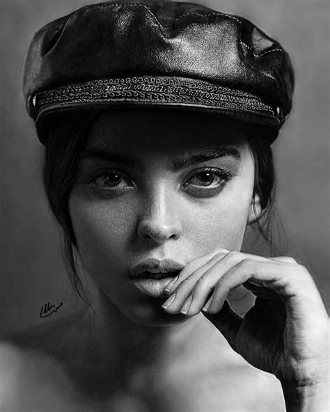 Drawing Topics, Charcoal Art, Female Reference, Hyperrealism, Art Drawings Simple, Girl Face ...