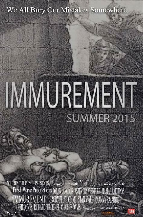 Immurement (2015) Poster #1 - Trailer Addict