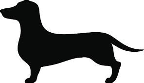 Image result for dachshund silhouette | Dachshund silhouette, Dog ...