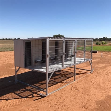 Raised Dog Kennels | Livestock Equipment - Livestock Handling