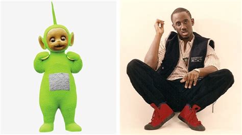 Here's what the actors in the Teletubby suits actually look like