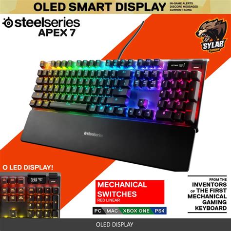 Jual SteelSeries Apex 7 Fullsize | Shopee Indonesia