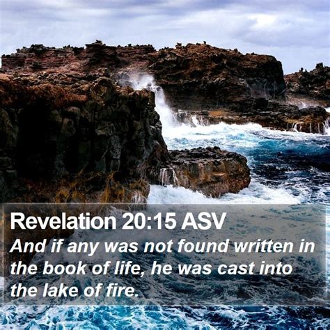 Revelation 20 Scripture Images - Revelation Chapter 20 ASV Bible Verse Pictures