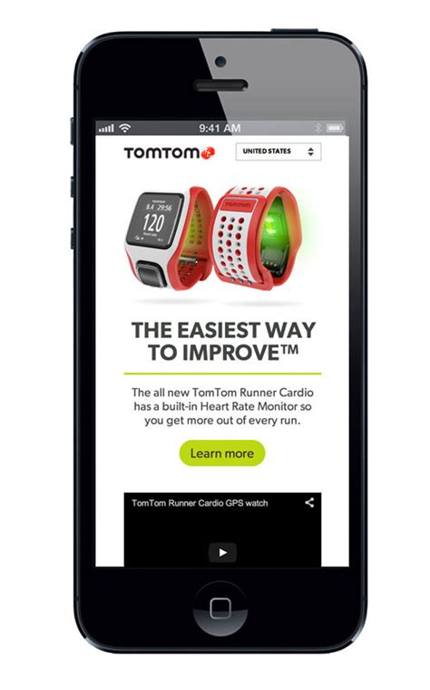 TomTom Sport Watches - Online Launch on Behance