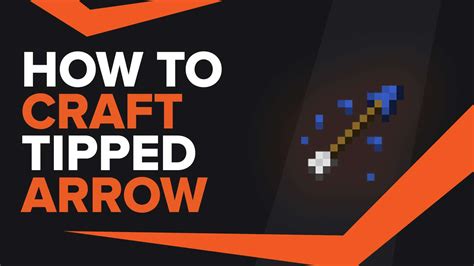 How To Make Tipped Arrow In Minecraft