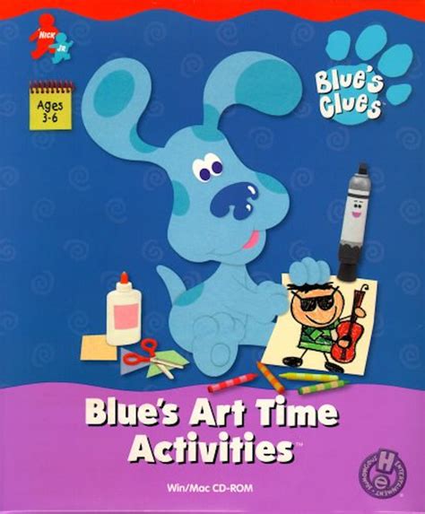 BLUE'S CLUES ART TIME ACTIVITIES +1Clk Windows 11 10 8 7 Vista XP Inst – Allvideo Classic Games