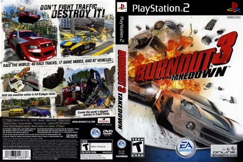 CAPAS PARA PLAYSTATION 2: Burnout 3 - Takedown