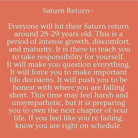 *video in bio to learn more!* i could talk for years about how important your Saturn return is ...