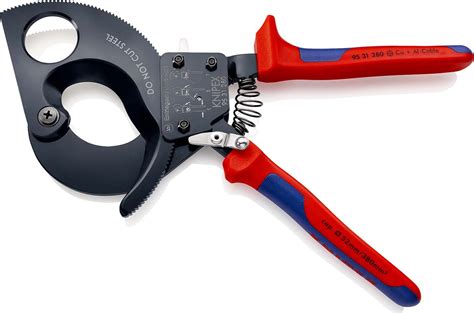 KNIPEX KNIPEX 95 31 280 Cable Cutter (ratchet action) with multi ...