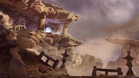 ArtStation - Desert temple