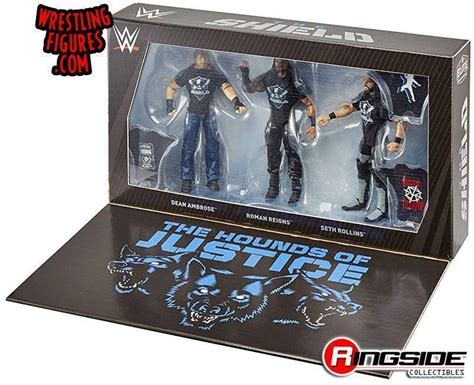 MATTEL WWE EPIC MOMENTS SHIELD REUNION 3-PACK UP FOR PRE-ORDER ...