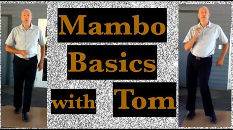 Mambo Basic steps for beginners Online dance lesson with Tom - YouTube