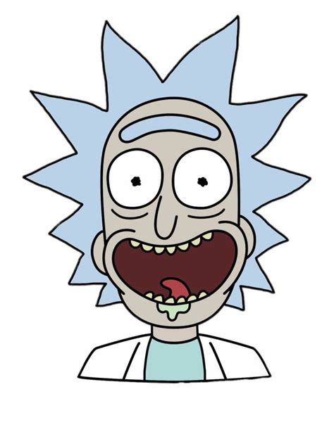 We have found some great Rick Sanchez face PNG images for you. Check them out. | Rick and morty ...