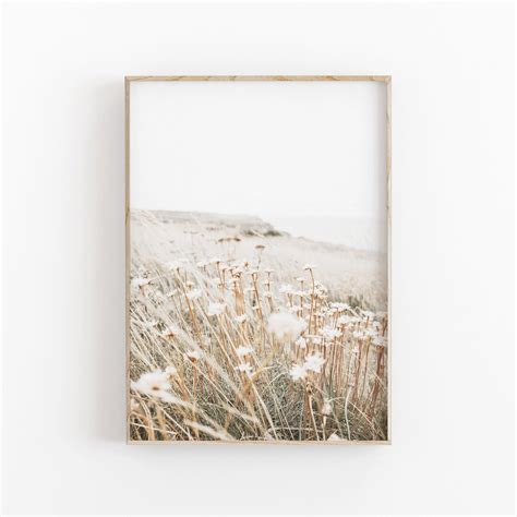 Botanical Print Dried Grass Art Farmhouse Art Modern - Etsy