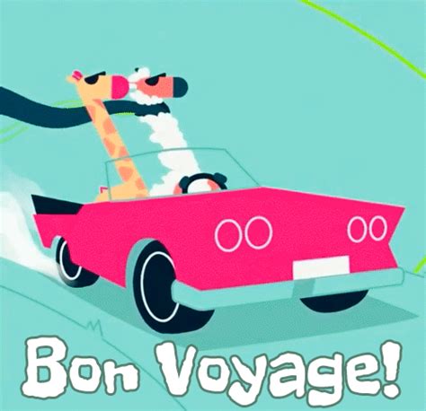 Bon Voyage GIFs - 55 images animées