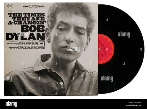 Bob Dylan The Times They Are A-Changin' album Stock Photo: 80424758 - Alamy