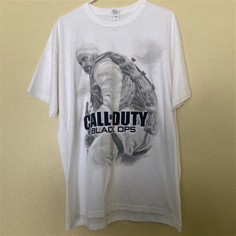 Cod Call of Duty Black Ops Shirt Tagged XL. Shoot... - Depop