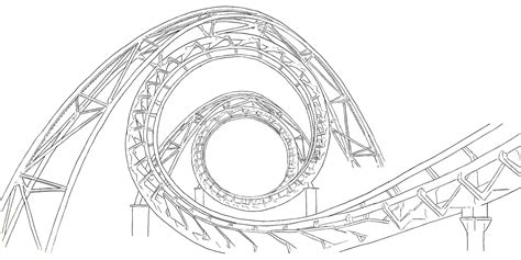 Roller Coaster PNG HD - PNG All | PNG All