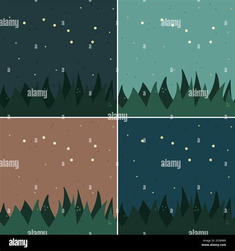 Set of backgrounds with Big Dipper constellation Stock Vector Image & Art - Alamy