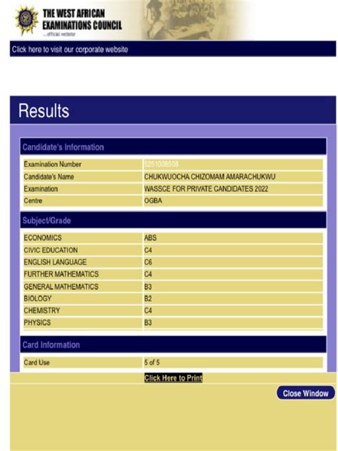 Waec | PDF