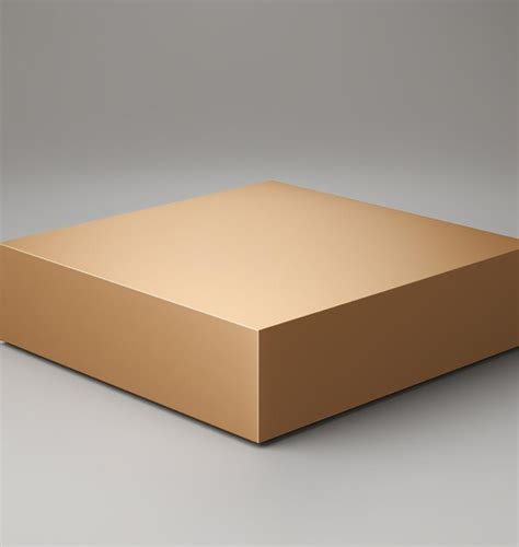 Premium AI Image | brown cardboard box