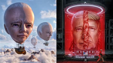 Beeple's Commentary Game Rises With Biden and Trump Artwork - NFT News Today