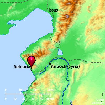 Bible Map: Seleucia