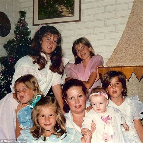 Gisele Bundchen shares throwback snap of her five sisters on Mother's Day | Daily Mail Online