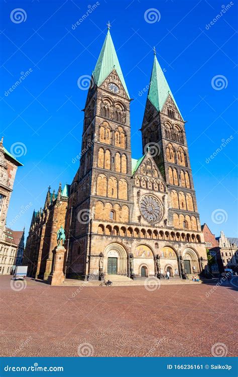 Bremen Cathedral in Bremen, Germany Stock Image - Image of german ...