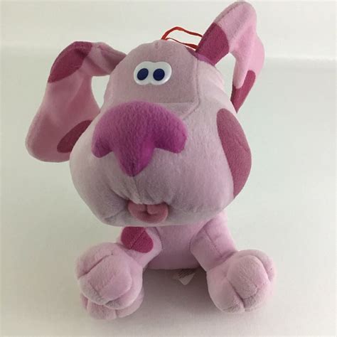 Blue's Clues Magenta 10 Plush Stuffed Animal Toy Puppy Dog Nanco ...