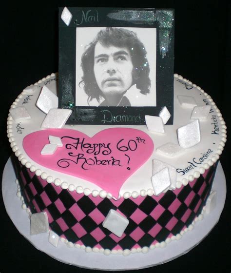 The Crimson Cake Blog: Attn Neil Diamond Fans! Have your cake and eat it too!