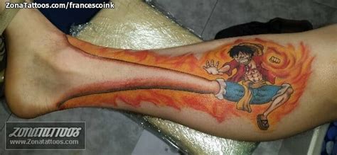 Tattoo of One Piece, Manga, Fires