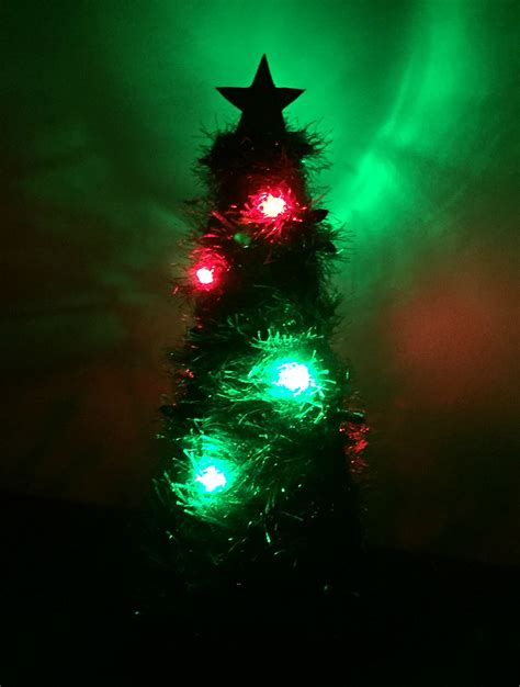 Mini Light Up Christmas Tree-One Artsy Mama